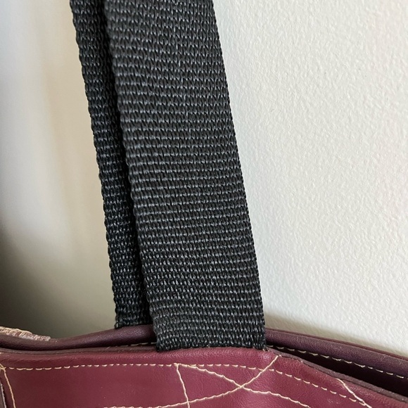 Handcrafted Extra Large Commercial Upholstery Tote with Long Shoulder Strap - Picture 7 of 11